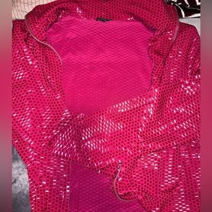 Size XL Lisa International Zip Up